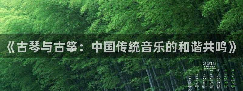 ks8凯发登录网址ios版下载：《古琴与古筝：中国传统音乐的